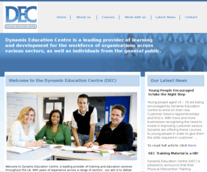 dynamiseducation.co.uk: Welcome to the Dynamis Education Centre (DEC)
Welcome to the Dynamis Education Centre (DEC)