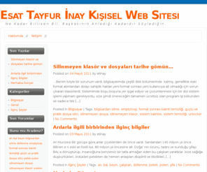 esatinay.com: Esat Tayfur Inay
