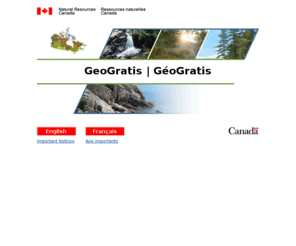 geogratis.org: Welcome to GeoGratis | Bienvenue sur GéoGratis
Accédez et téléchargez sans frais des données géospatiales de l'ensemble du territoire canadien