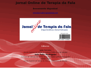 jornalterapiadafala.net: Jornal Online de Terapia da Fala
