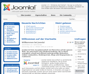 obertrum.net: Willkommen auf der Startseite
Joomla! - dynamische Portal-Engine und Content-Management-System