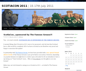 scotiacon.com: SCOTIACON 2011 | | 15-17th July 2011
Welcome to the home of ScotiaCon 2011, Scotland's first ever furry convention!