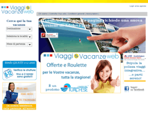 viaggievacanzeweb.it: Viaggi e offerte viaggi, I Viaggi del Turchese
Viaggi, vacanze, hotel in Turchia, Tunisia, Grecia, Egitto, Mar Rosso, Spagna, Giordania