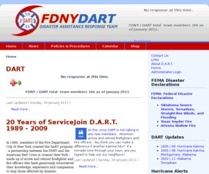 fdnydart.org: FDNY D.A.R.T. - Home
FDNY D.A.R.T. - Disaster Assistance Response Team