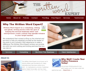 ghostwritingexpert.com: Written Word Expert | Ghostwriting | Content Writer | Writing Services|
Enhancing Your Online Presence ~ One Word at a Time