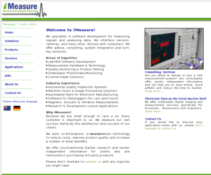 imeasure.biz: Computer-based Measurement Solutions
