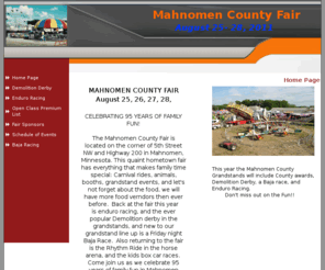 mahnomencountyfair.com: Page 1
