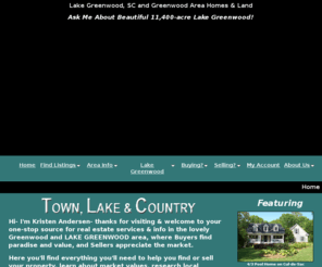 search-greenwood.com: Lake Greenwood, SC and Greenwood Area Homes & Land
Prudential Cambridge Realty - Kristen Andersen