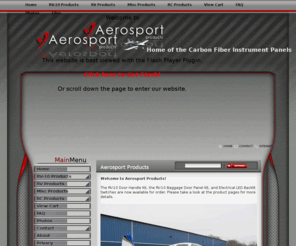 aerosportproducts.com: Aerosport Products
Home of the Carbon Fiber Instrument Panels