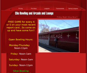 cliobowlingarcade.com: Clio Bowling Arcade
