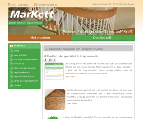 stair-masters.com: MarKett Vloeren en Traprenovatie
MarKett, dé specialist in traprenovatie Nieuwe trap zonder hak- en breekwerk Met onze traprenovatie oplossing integreerd u uw trap direct in uw int...