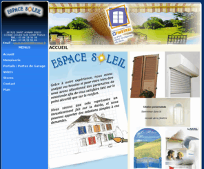 espace-soleil-58.com: Menuiserie Sancerre - ESPACE SOLEIL : volet, Cosne sur Loire, Nievre, 58, store, fenetre
Menuiserie, volet, Sancerre, Cosne sur Loire: store, fenetre, Nievre, 58