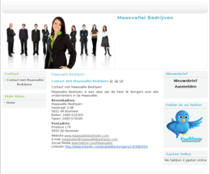 maasvalleibedrijven.com: Maasvallei Bedrijven
Joomla! - Het dynamische portaal- en Content Management Systeem