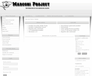 marconi-project.com: Benvenuto in Joomla
Marconi's corvette project restoration