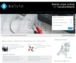 xelvin.nl: Xelvin · Ondernemende technici
Xelvin lost technische kennis- en capaciteitsproblemen op voor ondernemingen met middelbaar en hoger technisch personeel. Gevestigd in Groningen, actief in Noord Nederland.