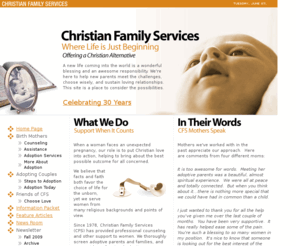 christianfamilyservices.com: Christian Family Services: A Christian Adoption Agency located in Gainesville Florida.
A Christian Adoption Agency located in Gainesville Florida.