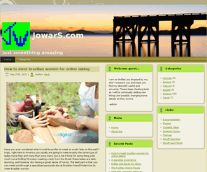 jowars.com: JowarS.com
Jowars.Com - Everything about amazing videos on Earth.