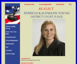 reelectjudgeyoung.com: Re-Elect Judge Patricia K. Young - District Court - Asheville
Re-elect Judge Patricia K. Young as District Court Judge.