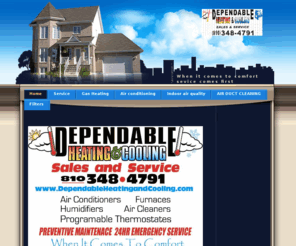 dependableheatingandcooling.com: Home - Dependable Heating & cooling
A WebsiteBuilder Website