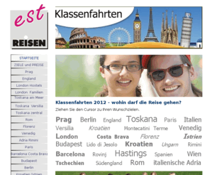 est-reisen.de: Klassenfahrten 2012 - d i e  100 % Spezialisten:  EST-REISEN.de - Ihre individuelle Klassenfahrt
Klassenfahrten 2012 EST-REISEN.de