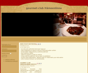 gourmetclub-hameenlinna.org: Gourmet-Club Hämeenlinnan kotisivusto
Joomla! - the dynamic portal engine and content management system