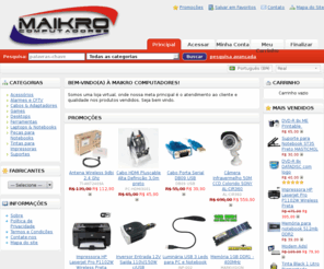 maikro.com.br: Maikro Computadores
Loja especializada em Computadores, Peças para Notebooks, tinta para impressoras e toners