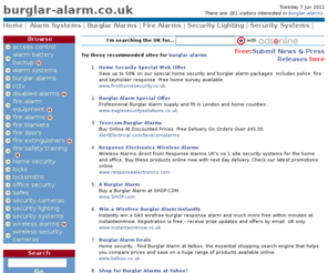 burglar-alarm.co.uk: burglar alarms at burglar-alarm.co.uk, The UK burglar alarms guide
The UK burglar alarms guide. Read burglar alarms news and articles