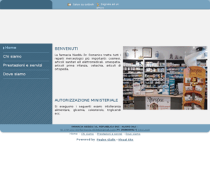 farmacianuoronieddu.com: Farmacia Nieddu - Nuoro - Visual Site
Farmacia che commercializza prodotti per adulti, bambini e persone con partiolare richieste come celiaci e omeopatici.