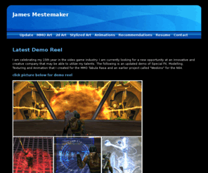 jamesmestemaker.com: Update
This is James Mestemaker's professional portfolio