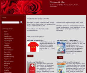 muenster-portal-agentur.de: Blumen Grüße
 Produkte und Shops
Blumen Grüße