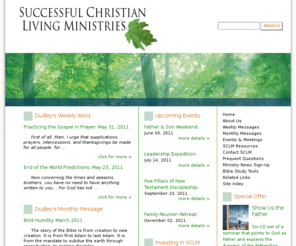 epicadventure.org: Successful Christian Living Ministries (SCLM): Dudley Hall
SCLM exists to help others discover their place in the Kingdom of God