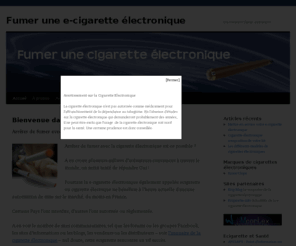 fumer-cigarette-electronique.com: Fumer une e-cigarette électronique | Ou comment fumer autrement….
