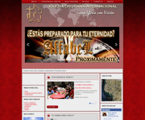 iglesiaconvision.es: Bienvenidos a la portada
Iglesia Cristiana Internacional - ...una iglesia con visión - Iglesia Evangélica Tenerife - Asambleas de Dios de las Islas Canarias"