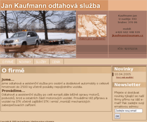 odtahovka.com: Jan Kaufmann - odtahová služba
