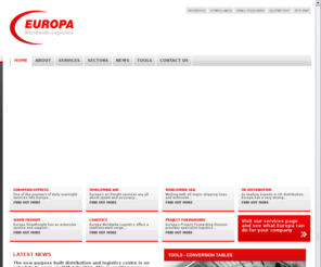 europa-worldwide.co.uk: Europa Worldwide Logistics
Europa Worldwide Logistics - Worldwide freight delivery, UK Pallet Delivery, European Pallet Delivery, Worldwide Courier Service