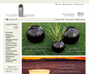 modernplanter.com: Modern Pots, Planters, Plant containers for indoor and outdoor plants - Landscape Projects -  Commercial Plant Containers
Modern Planters, Contemporary Potd and Planters made of Durable and Lightweight Fiberglass, Completely Customizable in Size, Color and Texture