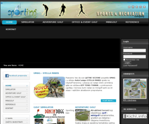 sporting.hr: - HOME
www.sporting.hr, minigolf sport i rekreacija, office golf, golf, adventure artifficial grass golf