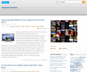 beyondgenius.com: Best HDTV Reviews
If you are looking for the best HDTV, read our reviews and find the best stores for fantastic discounts and best prices.