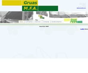 gruasmfa.com: Gruas M.F.A.
Servicio de Transportes de vehiculos por carretera, para particulares y empresas