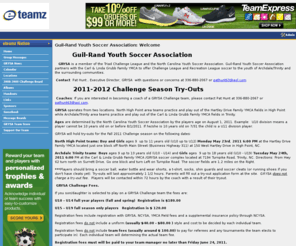 grysa.org: Guil-Rand Youth Soccer Association
guil-rand youth soccer association:organization web site hosted at eteamz - Archdale, North Carolina 27263 USA