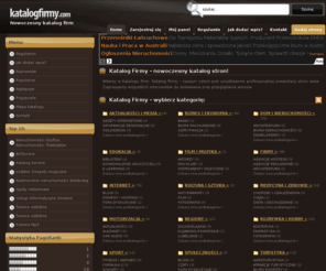 katalogfirmy.com: home.pl : Najlepszy hosting. Domeny, serwery, e-mail, sklepy internetowe, SSL
