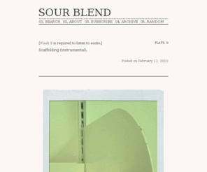 sourblend.com: sour blend
a blend of prose, media and val-u wine