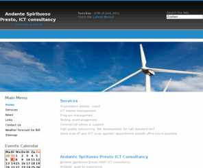 vandantzig.com: Andante Spirituoso Presto, ICT consultancy - Home
Andante Spirituoso Presto, ICT virtuosity, advise and services.