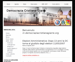 democraziacristianagiarre.org: Democrazia Cristiana Giarre   » Home
“Solo se uniti saremo forti”