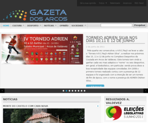 gazetadosarcos.com: Gazeta dos Arcos de Valdevez
Jornal Digital de Arcos de Valdevez