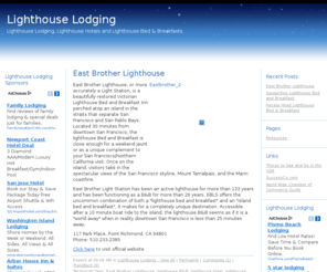 lighthouselodging.net: Lighthouse Lodging
Guide to Lighthouse Lodging, Lighthouse Hotels and Lighthouse Bed & Breakfasts