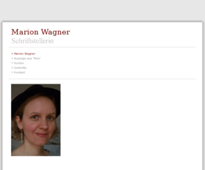 marion-wagner.com: Marion Wagner
Marion Wagner