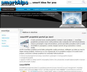 smartalps.com: Rešitve in storitve
smartAlps ... smart idea for you. smartBank modern banking for all.