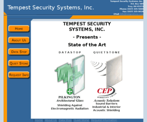 tempestusa.com: EMI RF shielding glass - tempest shielding glass - tempest glass - electromagnetic shielding glass - EMI/RFI glass
Full range of DATASTOP EMI RF shielding glass, tempest shielding glass and other electromagnetic EMI/RFI instrument & architectural shielding glass.