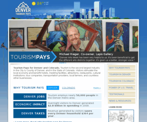 tourismpayscolorado.com: Tourism Pays
Tourism Pays